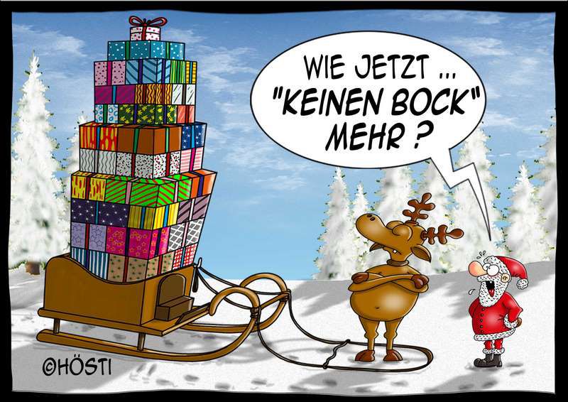 Cartoon Keinen Bock mehr