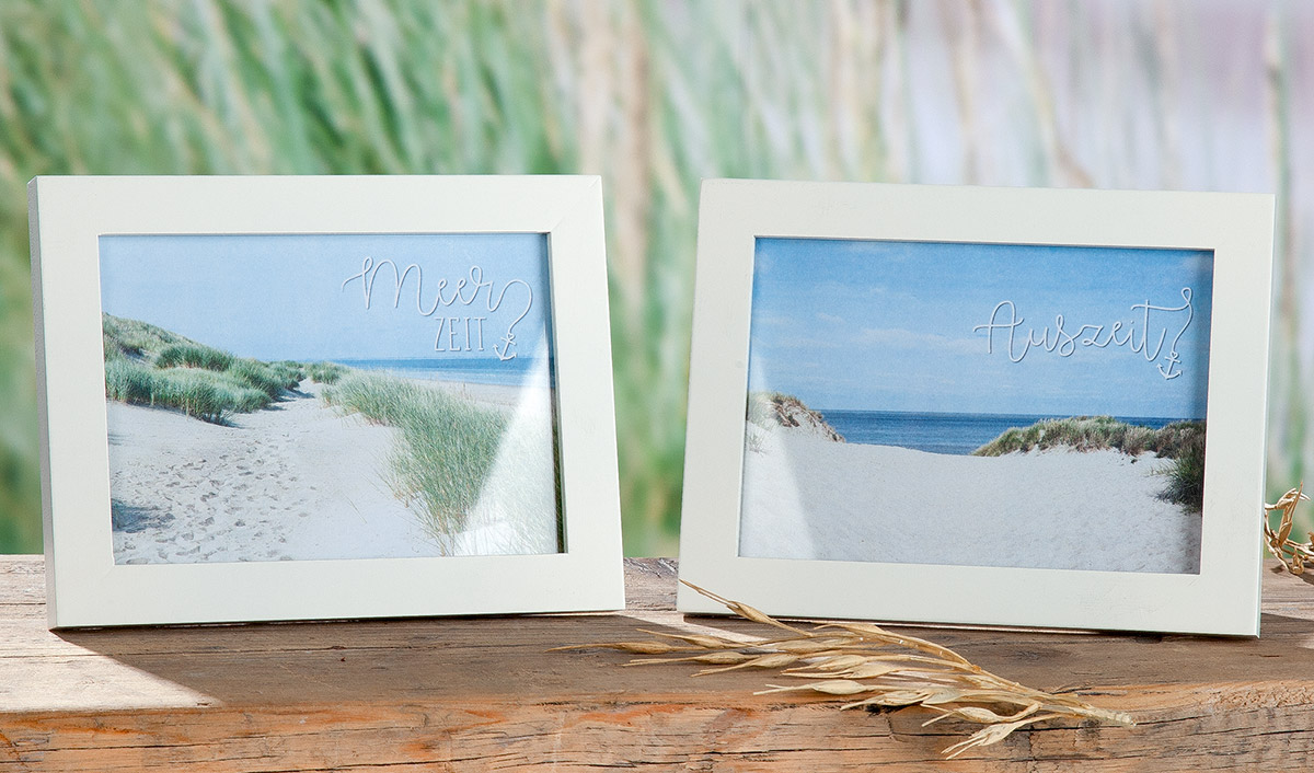 Bilderrahmen "Meerzeit"