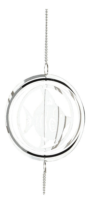 Edelstahl Girlande "Maritim", Fisch