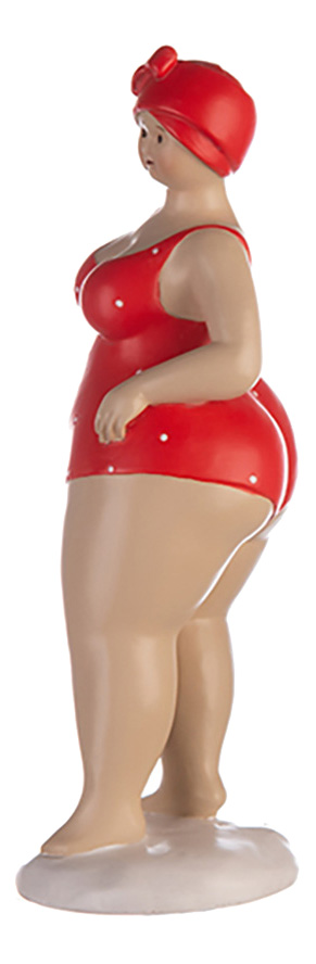 Figur "Tante Elli" , rot