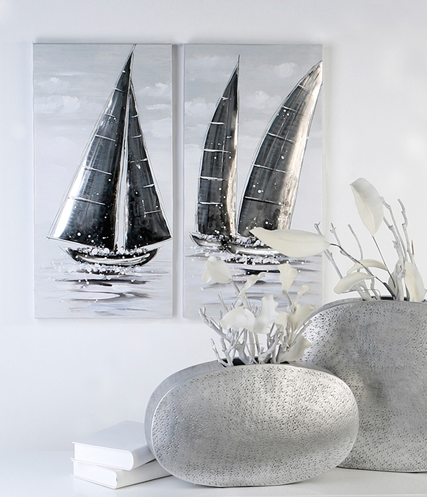 Bild"Regatta", zwei Schiffe