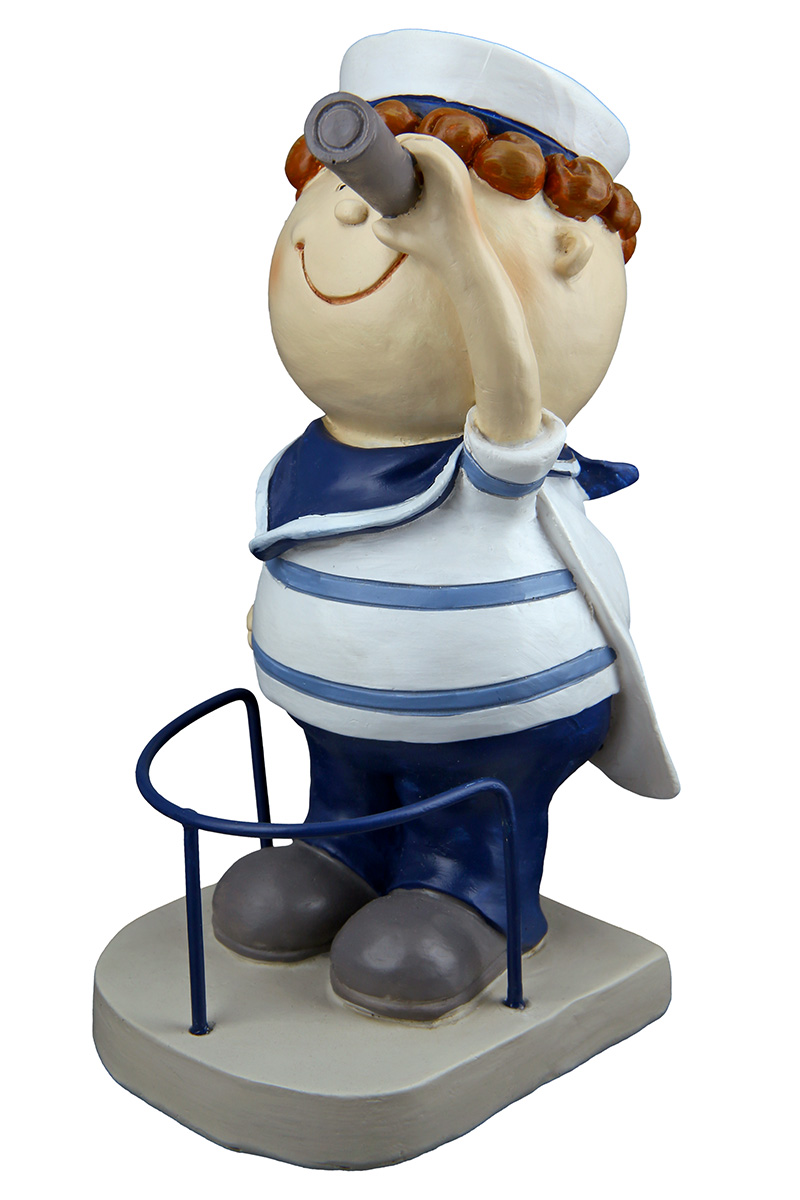 Poly Matrose &quot;Jack&quot; auf Brücke