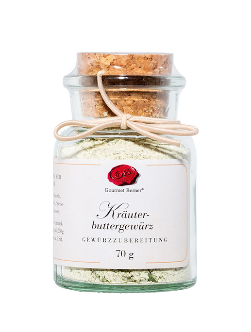 Kräuterbuttergewürz 70g im Korkenglas