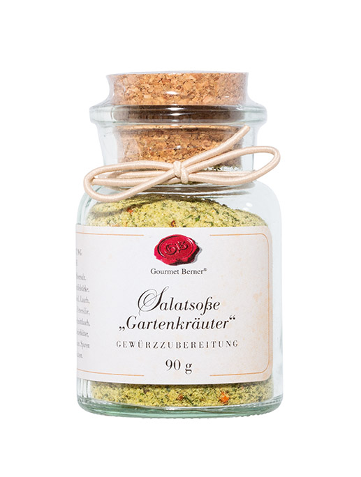 Salatsoße "Gartenkräuter" 90g im Korkenglas