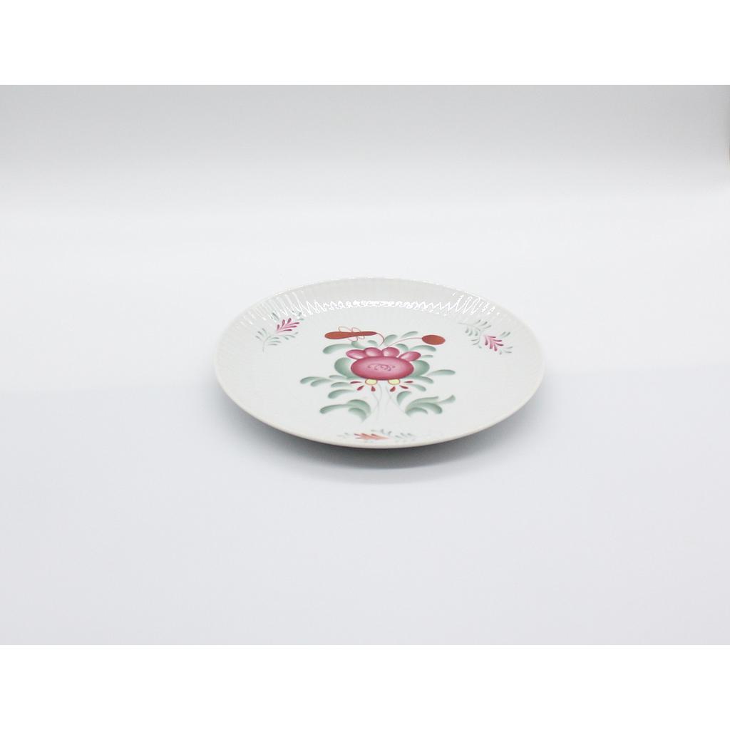 Frühstücksteller rund 19 cm Ostfriesenrose (Amina)