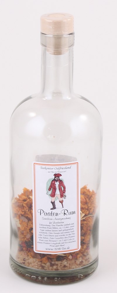 Longdrink-Flasche "Piraten-Rum"