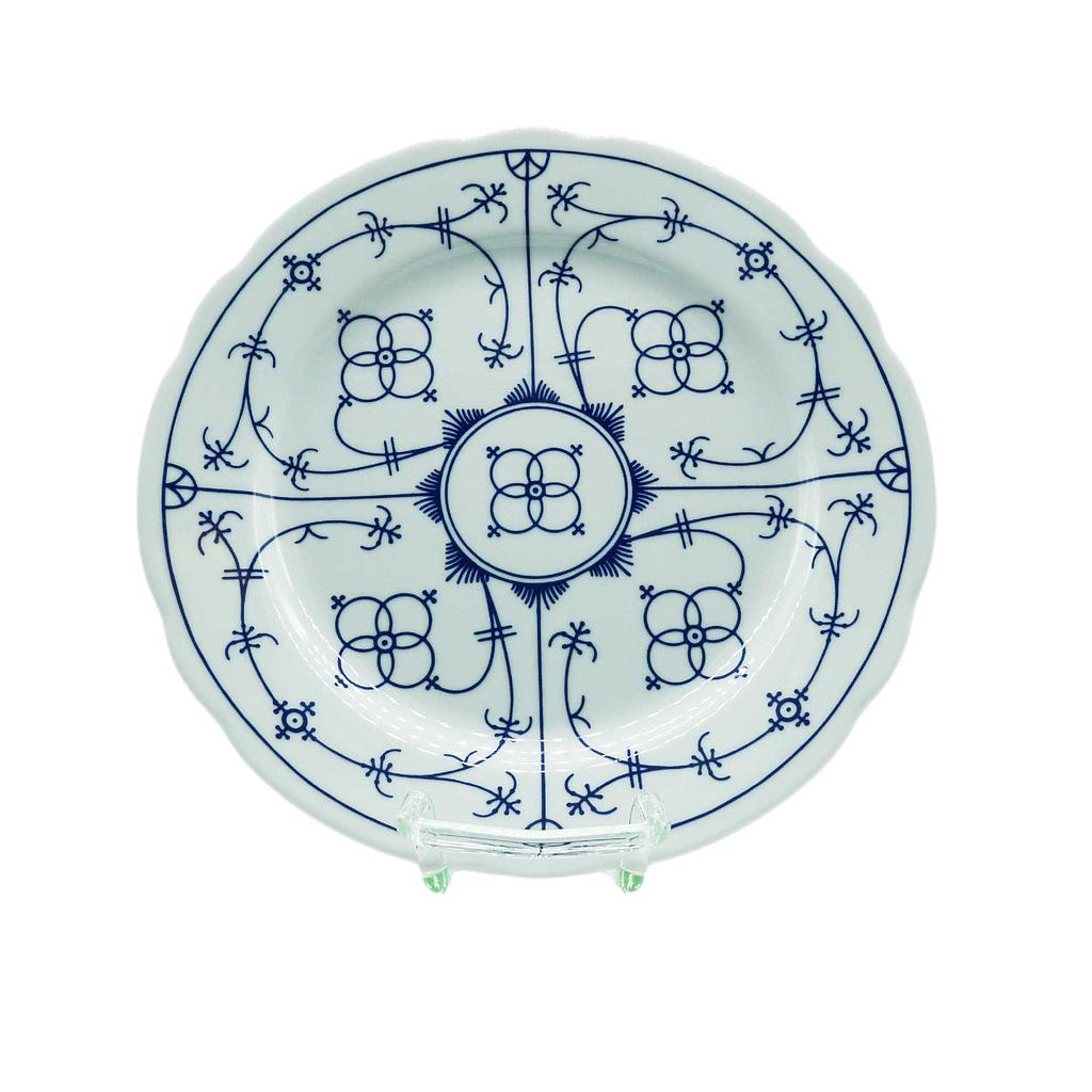 Winterling Indischblau Teller flach festoniert 26 cm