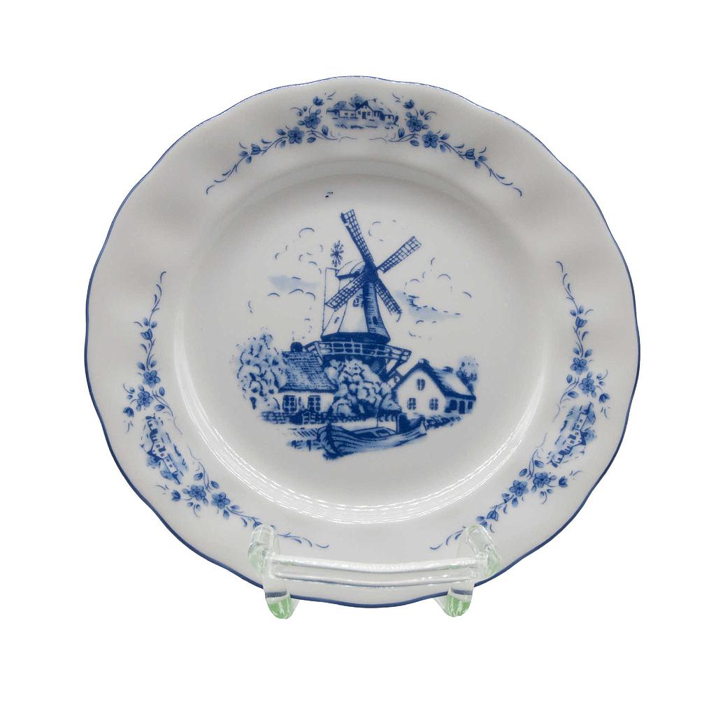 Teller, 19cm &quot;Windmühle&quot;