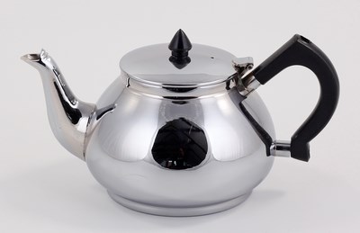 Teekanne blank 0,6l (Klappdeckel)