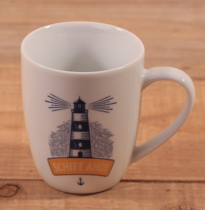 Becher &quot;Schiff Ahoi&quot; 0,25l