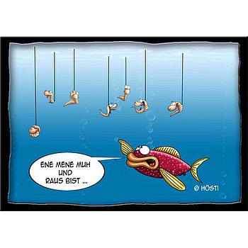 Hösti Postkarte Ene Mene Muh