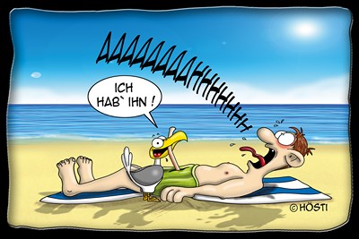 Hösti Postkarte Ich hab ihn!