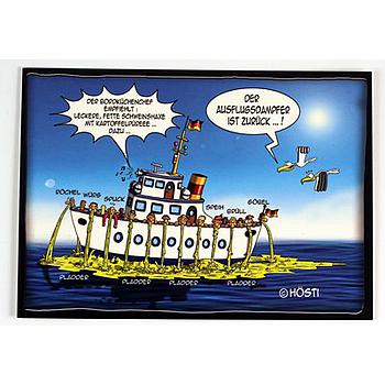 Hösti Postkarte Ausflugsdampfer