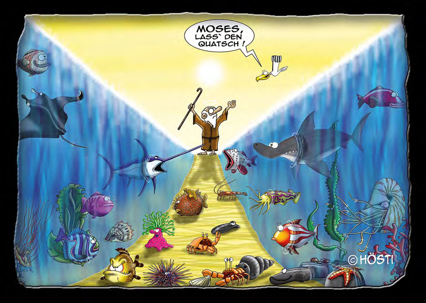 Hösti Postkarte "Moses"