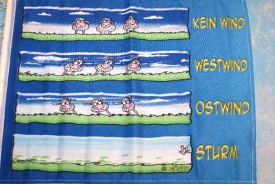 Hissflagge &quot;Windschafe&quot; 90x150cm