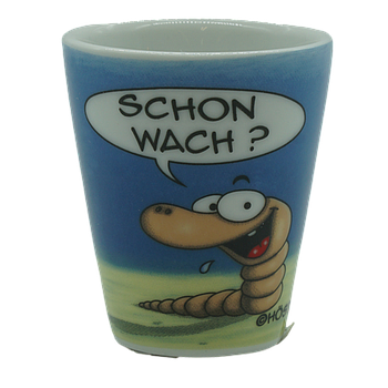 Hösti Eierbecher Moin schon wach 
