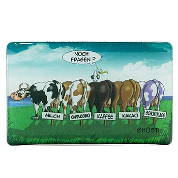 Hösti Foto Magnet   Cappuchinokühe