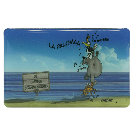 Hösti Foto Magnet  Strandmusikanten