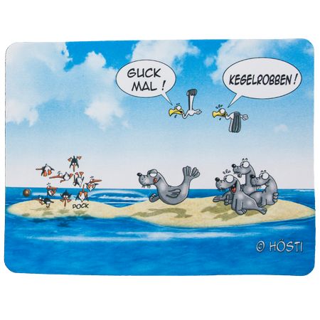Hösti Mouse Pad Kegelrobben