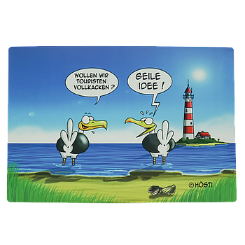 Hösti Mouse Pad Touristen vollkacken 