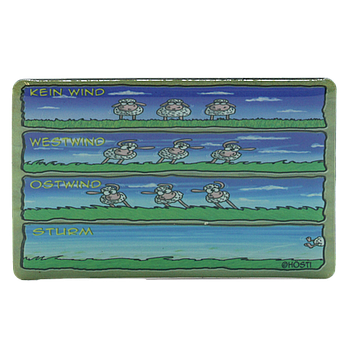 Hösti Mouse Pad Windschafe  ca.22x18cm