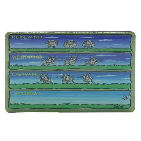 Hösti Mouse Pad Windschafe  ca.22x18cm