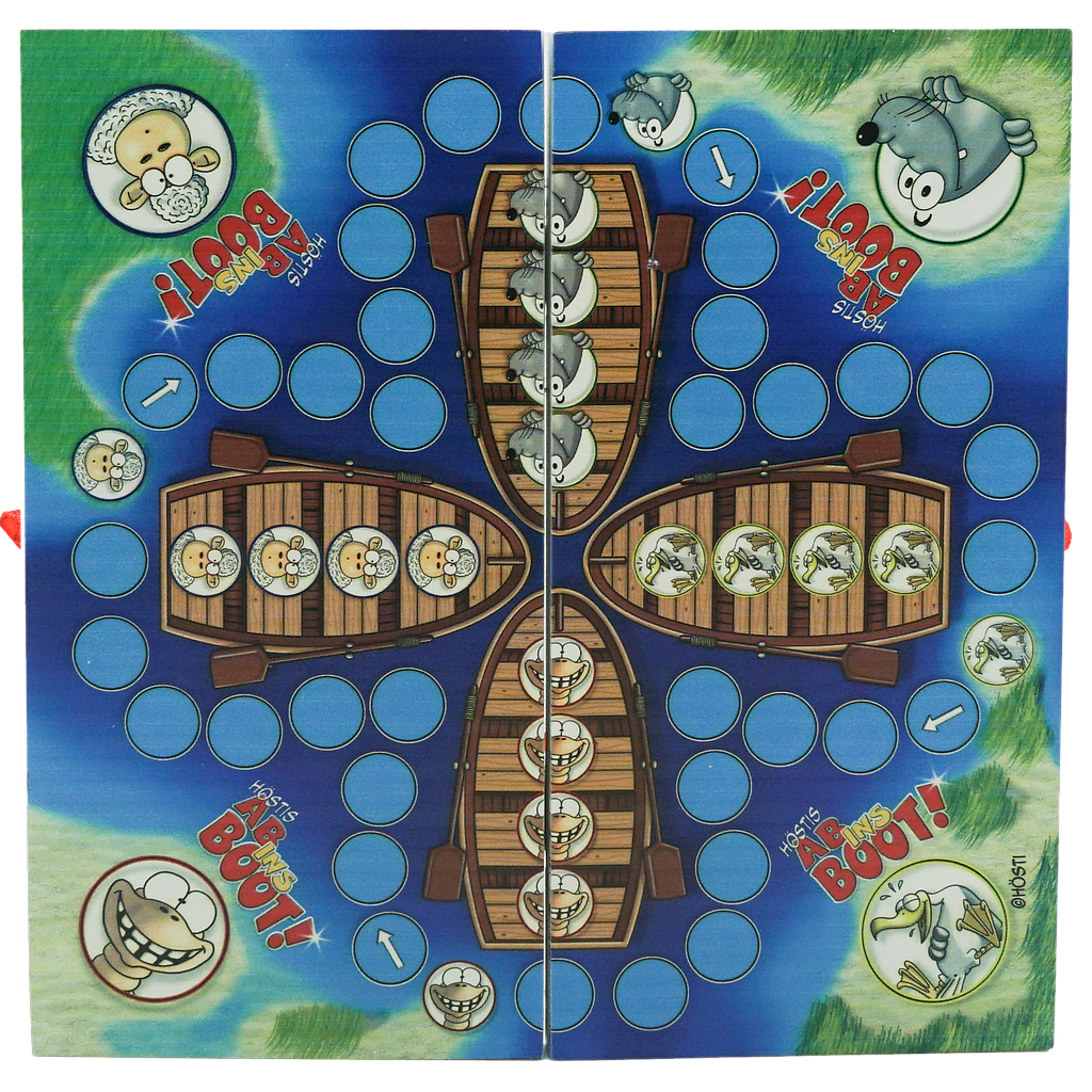 Hösti Spiel "Ab ins Boot"