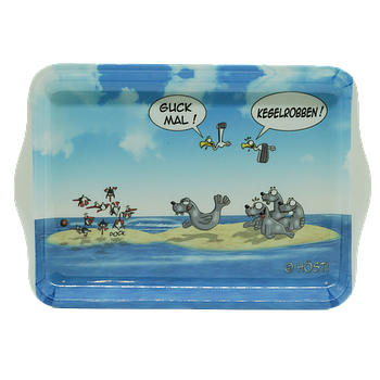 Hösti Tablett  Kegelrobben