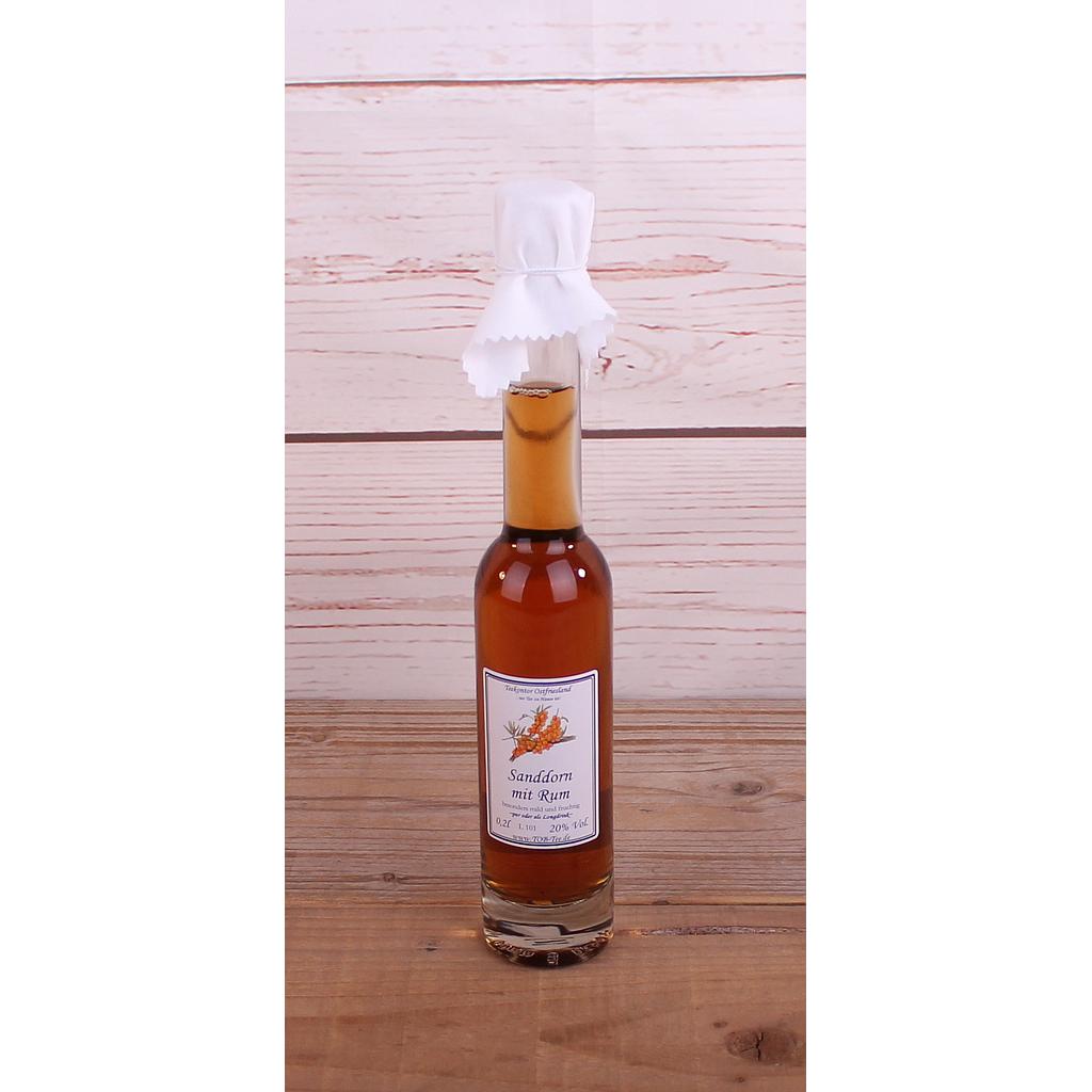 Sanddorn mit Rum 0,2l, 20% Vol.