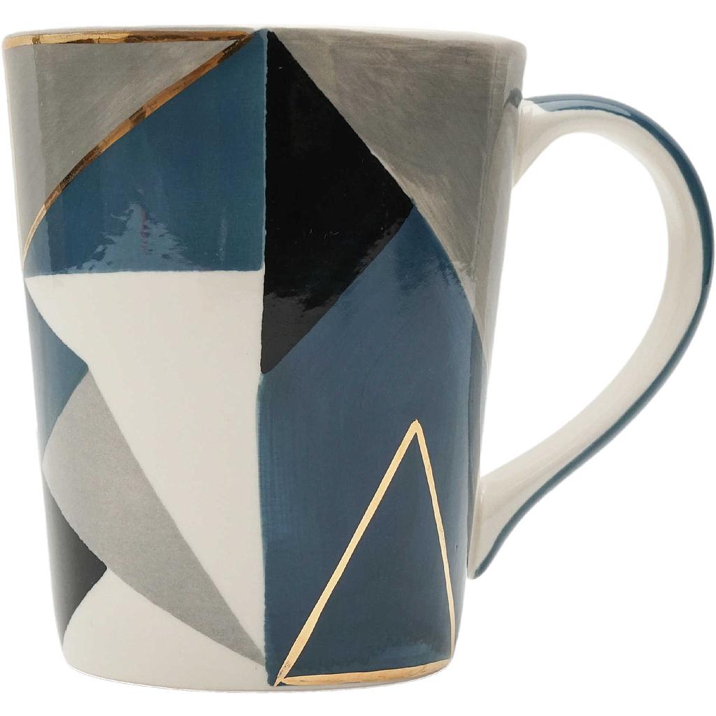 Becher "Caspian" 0,3 l, Keramik mit Goldauflage, H 10,6 cm, Ø 8,2 cm