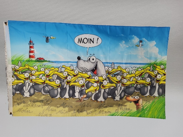 Hösti Flagge Robbi Moin 150x90cm