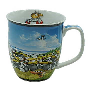 Hösti Becher Robbi Moin  10x9cm Porzellan