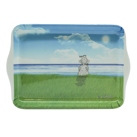 Hösti Tablett Melamin 21x14,5cm Sehnsucht