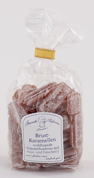 Brustkaramellen Kräuterbonbon, 120 g