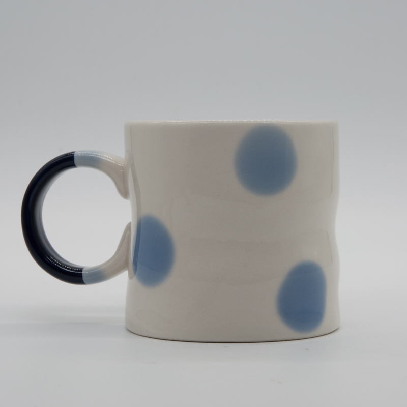 Becher "Bine" 0,3 l, Keramik, 2-fach sortiert, H 8 cm, Ø 7,5 cm