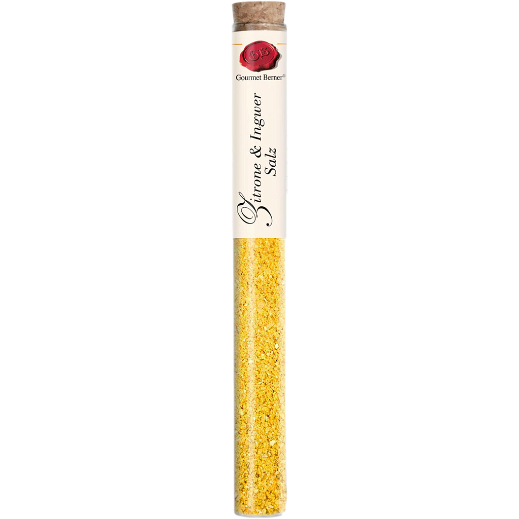 Gewürz El Tubo, Zitrone &amp; Ingwer Salz 33g