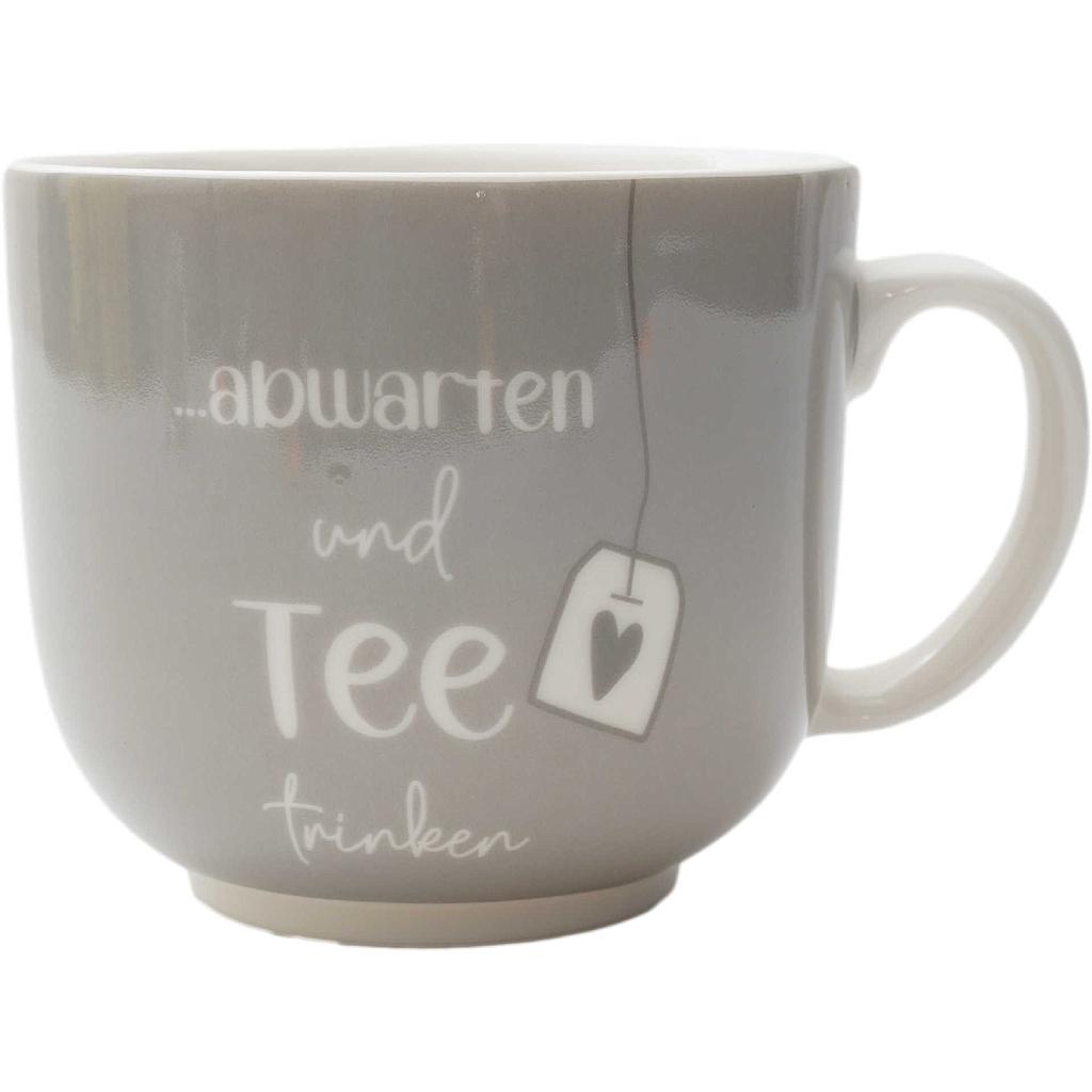 Becher und Sieb Abwarten und Tee trinken, 300ml