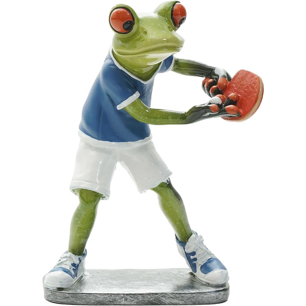 Frosch Tischtennis Mann