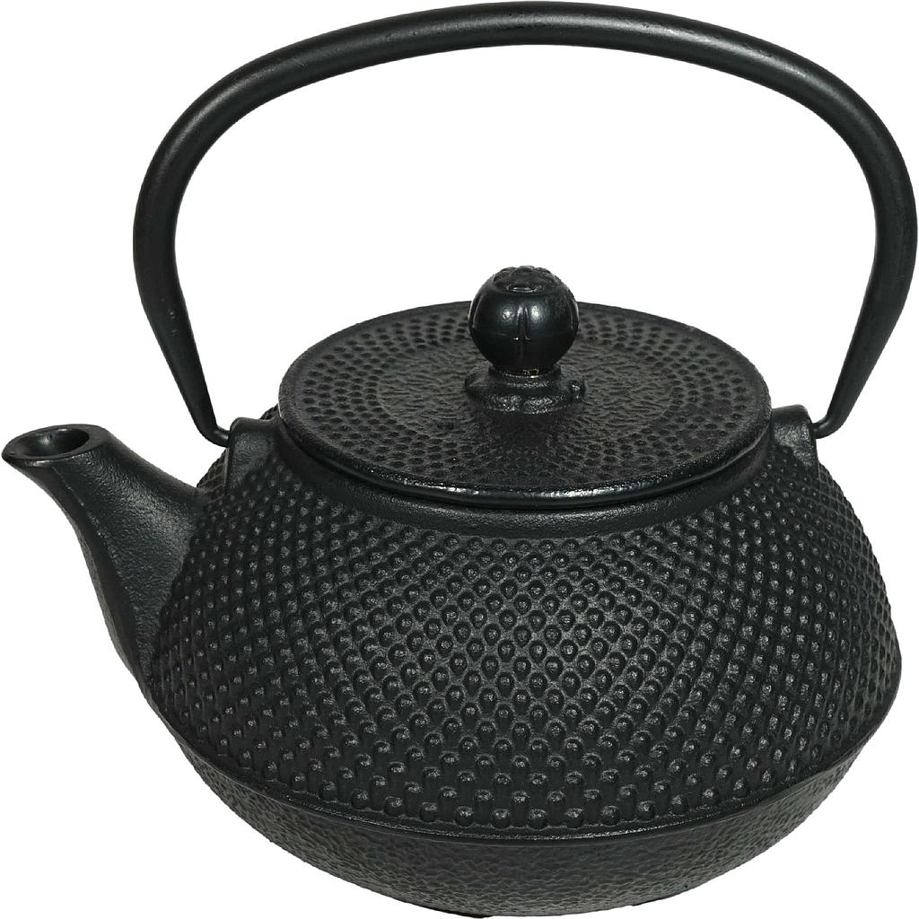 Kanne &quot;Shanghai&quot; Gusseisen, schwarz 0,8l