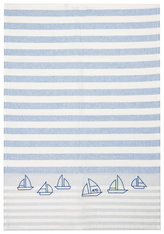 Geschirrhandtuch Halbleinen, Regatta