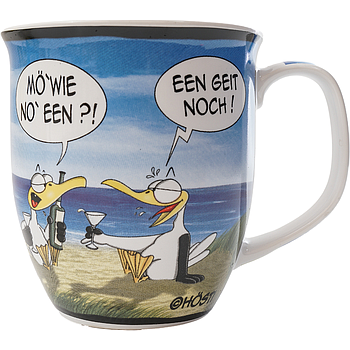 Hösti Becher Mö wie no een  10x9cm Porzellan