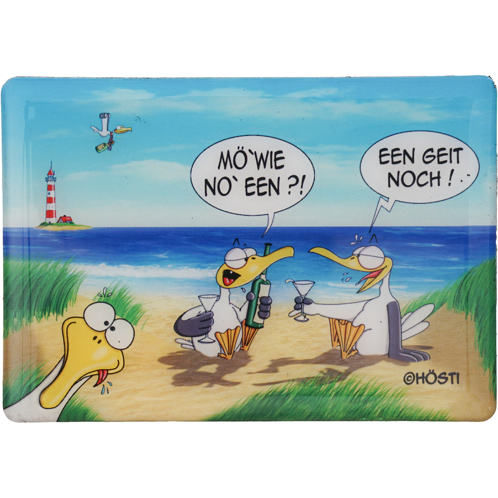 Hösti Foto Magnet ca.8x5cm Mö wie no een