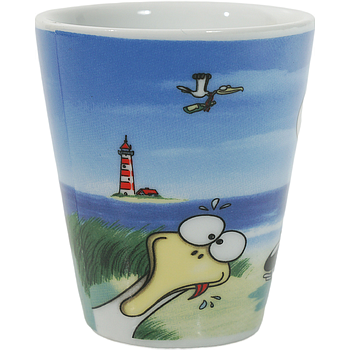 Hösti Eierbecher Mö wie no een  ca.6x4cm Porzellan