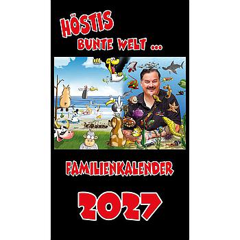 Hösti Familien-Kalender 2027 Hochformat (24 x 42 cm)