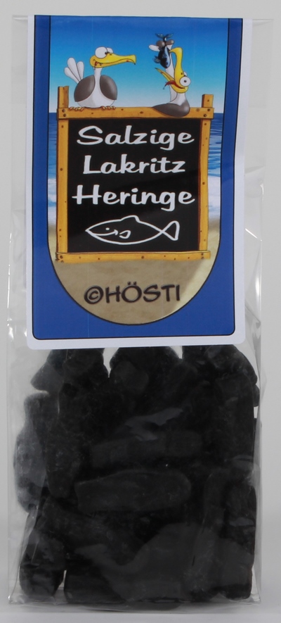 Hösti Salzige Lakritz Heringe, 120g