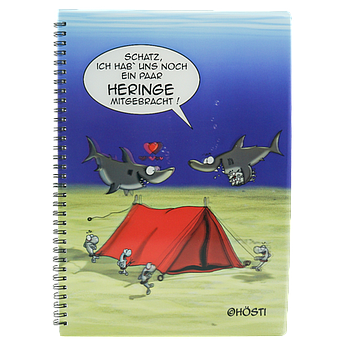 Hösti  Schreibblock A4 mit 3D