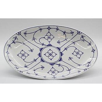 Winterling Indischblau Platte oval 32 cm