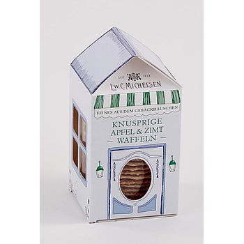 Gebäckhäuschen mit Apfel- & Zimtwaffeln, 150 g