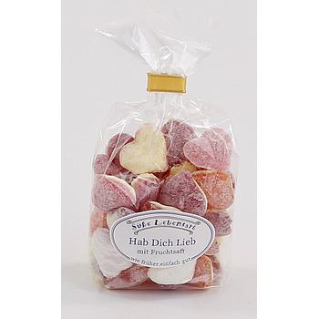 Hab Dich Lieb, Fruchtmischung in Herzform, 120 g